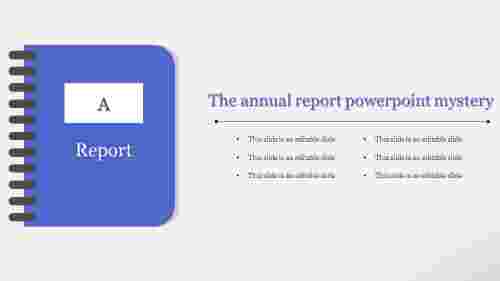 annual report powerpoint-The annual report powerpoint mystery